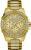 Guess Herrenuhr W0799G2 CYRKONIE gold Produktbild-Vorschau 1