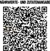 A QR code with German text above it. Produktbild-Vorschau