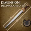 Spada Herugrim di Re Theoden ispirata a Il Signore degli Anteprima dell’immagine prodotto 4