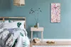 Wandkunst Leinwand Bild Uhr Geräuschlos 30x60 Malerei Produktbild-Vorschau 4