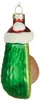 BRUBAKER Weihnachtsavocado - Handbemalte Weihnachtskugel Produktbild-Vorschau 2