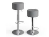 Set di 2 sgabelli da bar Vicco  Grigio 33 x 92 cm 2 parti, Anteprima dell’immagine prodotto 8