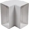 Condotto dell'aria di scarico piatto 55x110mm angolo 90° Anteprima dell’immagine prodotto 1