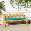 vidaXL Cuscino per panchina da giardino turchese 150x50x7 Anteprima dell’immagine prodotto 9