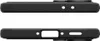Two views of a black phone case shown from the side. Náhľad obrázku produktu