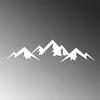 Wallity, Mountain - 8, Dekoratives Wandaccessoire aus Produktbild-Vorschau 4