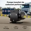 Wiltec Pompe de transfert essence et diesel – pompe 75 W – Voir les images du produit 2