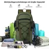 45L Wanderrucksack Herren Damen, Wasserdicht Produktbild-Vorschau 5