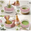 VONATES Matcha Tee Set 9-teilig, Keramik Matcha Set mit Produktbild-Vorschau 5