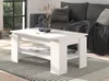 Couchtisch "Selen" in weiß Beistelltisch mit Ablage 100 x Produktbild-Vorschau 3