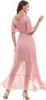 Abendkleid Damen Spitzen Gardenwed elegant lang 2XL Produktbild-Vorschau 5