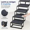 GIHAUVIA Hundetreppe faltbar 5 Stufen Hunderampe Produktbild-Vorschau 5