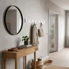 Garderobenleiste Bambus – Wandgarderobe mit Metallhaken – Produktbild-Vorschau 5