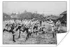 MuchoWow® Poster Eine antike Illustration von Rugby 120x80 Produktbild-Vorschau 1
