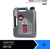 A gray plastic jug of motor oil with branding and product information. Produktbild-Vorschau