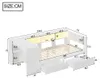 Lit plateforme en bois avec bureau intégré, étagère à Voir les images du produit 2
