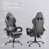 JOIEYOU Massage Gaming Stühle 360° Drehbare Computer Produktbild-Vorschau 7