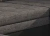 A close-up view of the textured fabric of a sofa. Produktbild-Vorschau