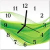 Glasuhr Wanduhr Küchenuhr Echt-Glas 30x30 cm Abstrakte Produktbild-Vorschau 1