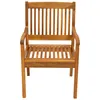 DEGAMO Gartenstuhl Holzstuhl Gartensessel MARACANA, Produktbild-Vorschau 3