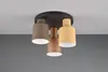 Lampa sufitowa AGUDO kawo-beżowa-ciemno szary 3xE27x40W Podgląd zdjęcia produktu 7