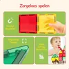 Olvy Magnetische bouwstenen, Montessori speelgoed, 80 stuks Productafbeelding-voorbeeld 3