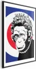 Posterpapier Poster - Monkey Queen 60x90 cm Streetart Produktbild-Vorschau 1