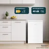 homeX Kühlschrank mit Gefrierfach klein, Mini Produktbild-Vorschau 6