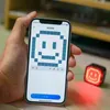 Lampka rowerowa tylna Magene L308 Smart Emoji Gif anmacja Podgląd zdjęcia produktu 4