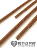 SNORS natur Schnürsenkel rund - BRAUN - 3mm - unbehandelt - Produktbild-Vorschau 2