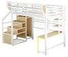 okwish Vysoká postel 140×200 s bezpečnostním žebříkem Náhled obrázku produktu 7