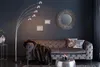 riess-ambiente Design Bogenlampe FIVE LIGHTS 205cm chrom Produktbild-Vorschau 2