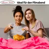 Fleece Kuscheldecke 270x230 cm Flauschiges Polyester Pink Produktbild-Vorschau 3
