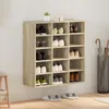 vidaXL Scarpiera in rovere Sonoma 77,5 x 30 x 83,5 cm Anteprima dell’immagine prodotto 3