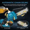Mini kettingzaag accu 21V met automatische kettingsmering, Productafbeelding-voorbeeld 5