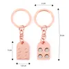 CraftWerk Schlüsselanhänger Herz 2er Set mit magnetischer Produktbild-Vorschau 3