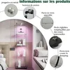 Glasvitrine auf Ständer, Kollektion, 4 Ablagen, 1 Tür, Produktbild-Vorschau 4