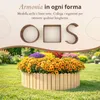Floranica Bordo Aiuole Flessibile 10 x 200 cm Non Trattato Anteprima dell’immagine prodotto 4