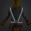 Ag590B Imbracatura Riflettente Gilet Di Sicurezza Nero Anteprima dell’immagine prodotto 12