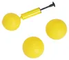 Gelbes Spider Ball Ballspiel Set mit Netz, 3 Bällen und Produktbild-Vorschau 4