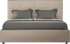 ITYHOME - Gepolstertes Bett mit Lattenrost 140x200 mit Produktbild-Vorschau 1