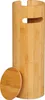 Portarotoli Relaxdays, 4 rotoli, bambù, A x P: 42 x 14,5 Anteprima dell’immagine prodotto 5