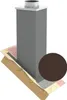 Furado F Stülpkopf 150cm lackiert RAL 8017 Innenmaß 21x21cm Produktbild-Vorschau 1