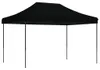 vidaXL Partyzelt Faltbar Pop-Up Schwarz 410x279x315 cm Produktbild-Vorschau 8