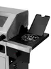 A close-up view of a gas grill's side burner and control knob. Produktbild-Vorschau