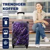 MuchoWow® Koffer Handgepäck Trolley Rollkoffer Kleine Produktbild-Vorschau 2