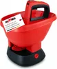 A red and black electric spreader on a white background. Produktbild-Vorschau