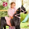 Cavallo meccanico da equitazione Ponnie Ebony M con sella Anteprima dell’immagine prodotto 15