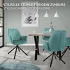 ML-Design 2x Esszimmerstuhl mit Arm-& Rückenlehne, Salbei, Produktbild-Vorschau 5