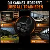 4-rädriger automatischer Rückfederung Bauchtrainer mit Produktbild-Vorschau 7